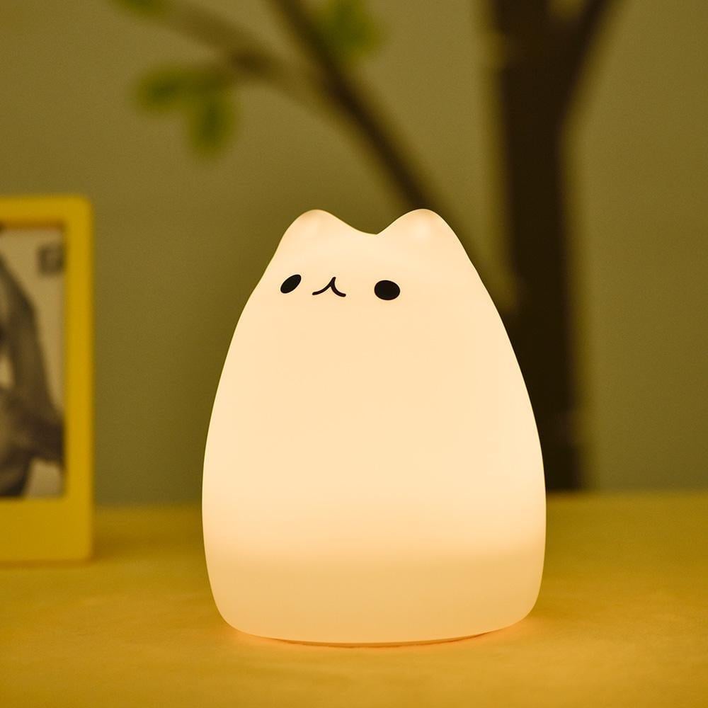 Ночник детский Little Cat Silicone Light 7 цветов (730667kmt) - фото 7