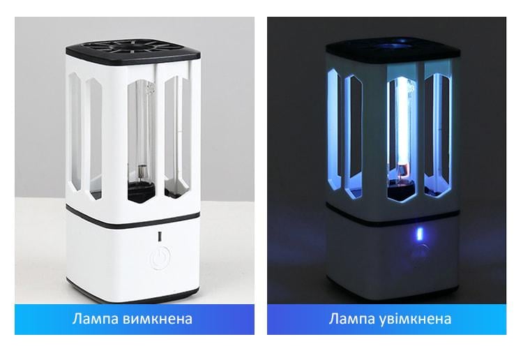 Лампа УФ Doctor-101 кварцова на акумуляторі з USB - фото 15