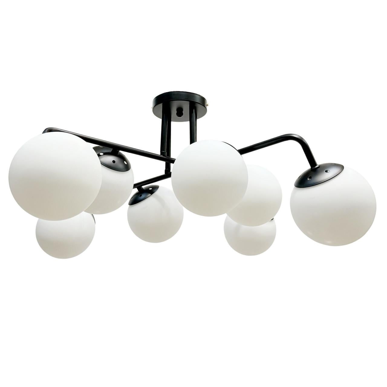 Люстра Numina 5-33109/8 лофт на 8 плафонов Черный