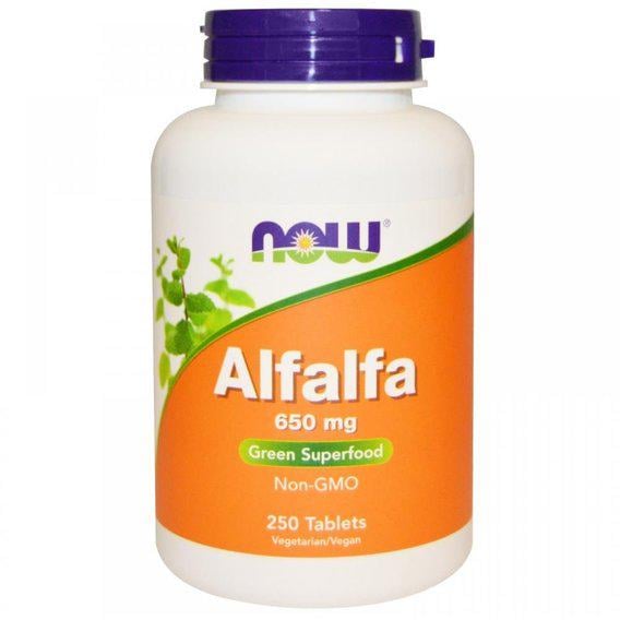 Люцерна Now Foods Alfalfa 650 mg 250 Tabs (000002780)