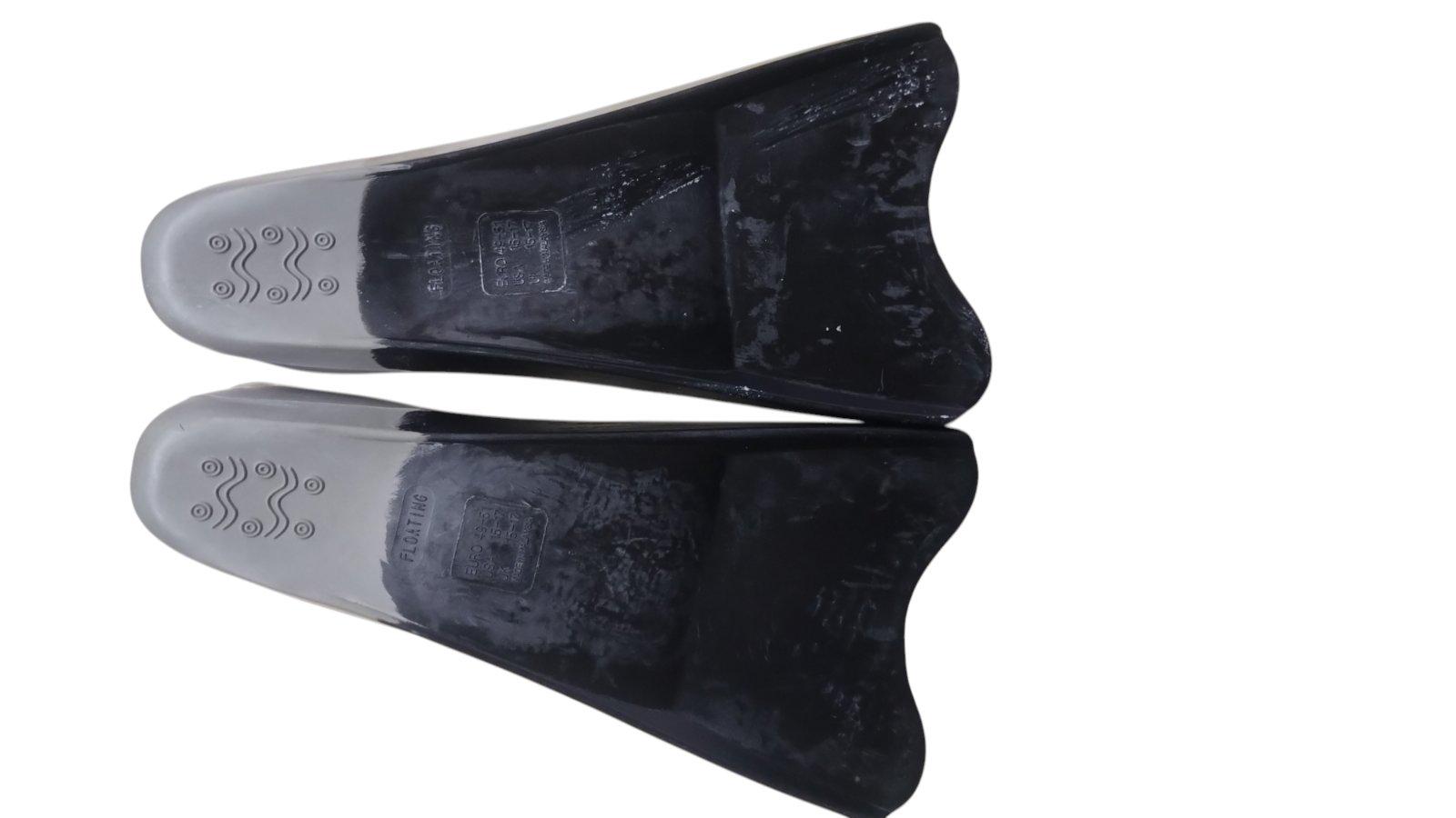 Ласты MadWave M074606901W POOL COLOUR SHORT тренировочные с закрытой пяткой р. 49/51 Черный/Серый (6936116102452) - фото 2 Ласты MadWave M074606901W POOL COLOUR SHORT тренировочные с закрытой пяткой р. 49/51 Черный/Серый (6936116102452) - фото 2