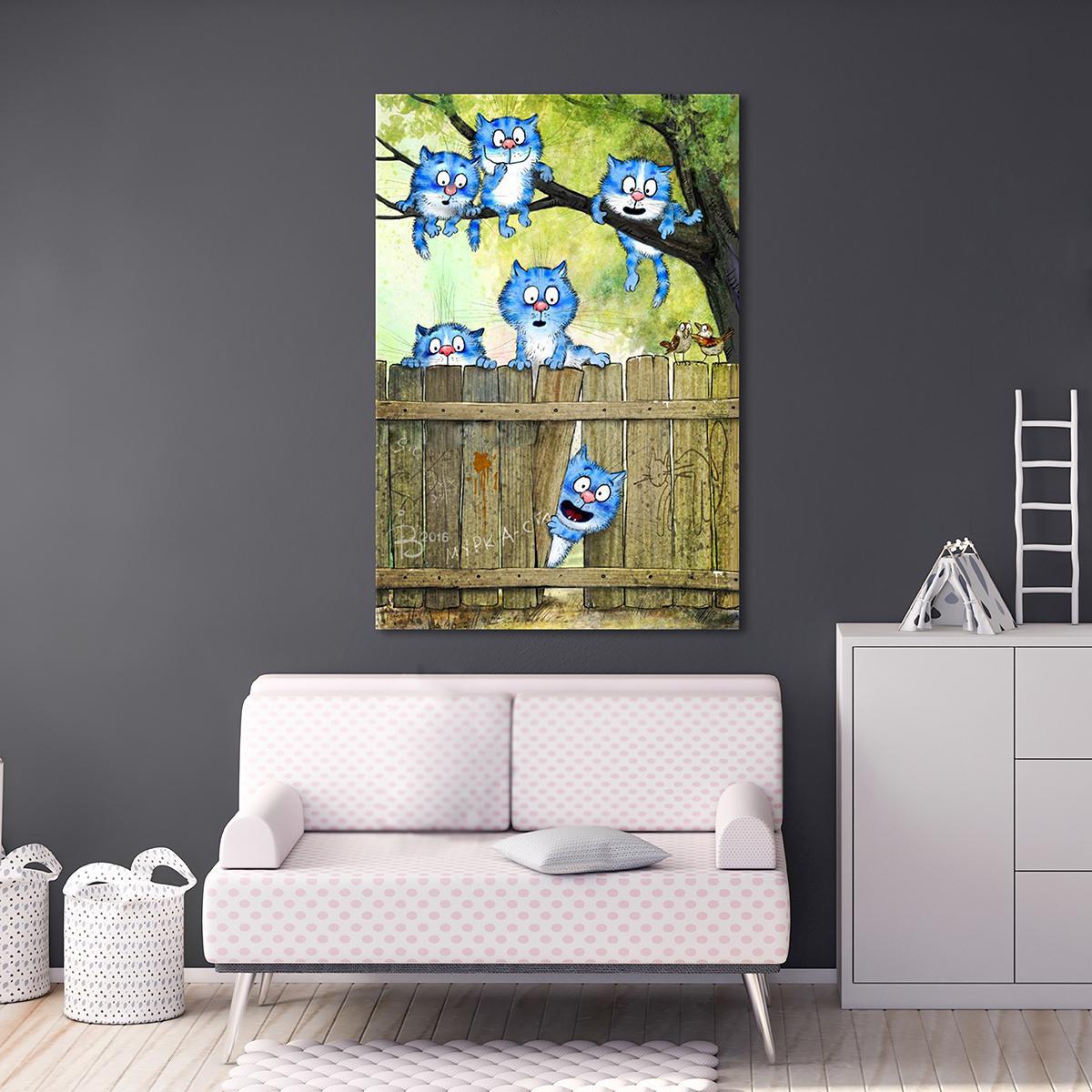 Модульная картина Не может быть... 1 модуль 70x105 см