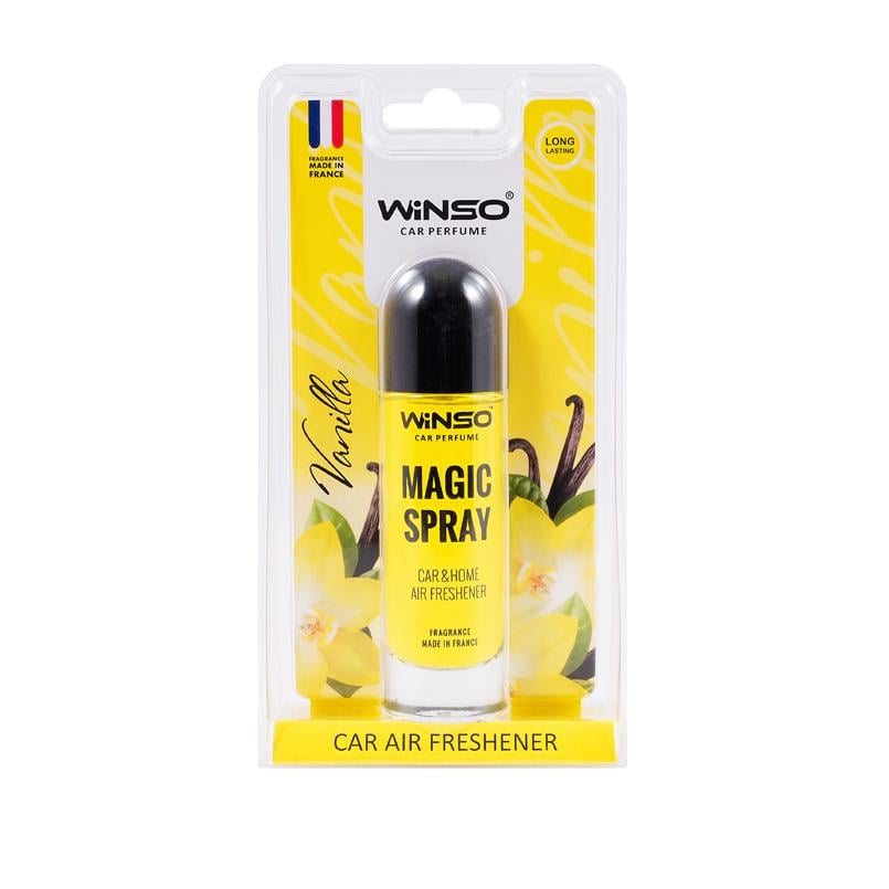 Ароматизатор Winso Magic Spray Vanilla, 30мл 532610 в виде спрея