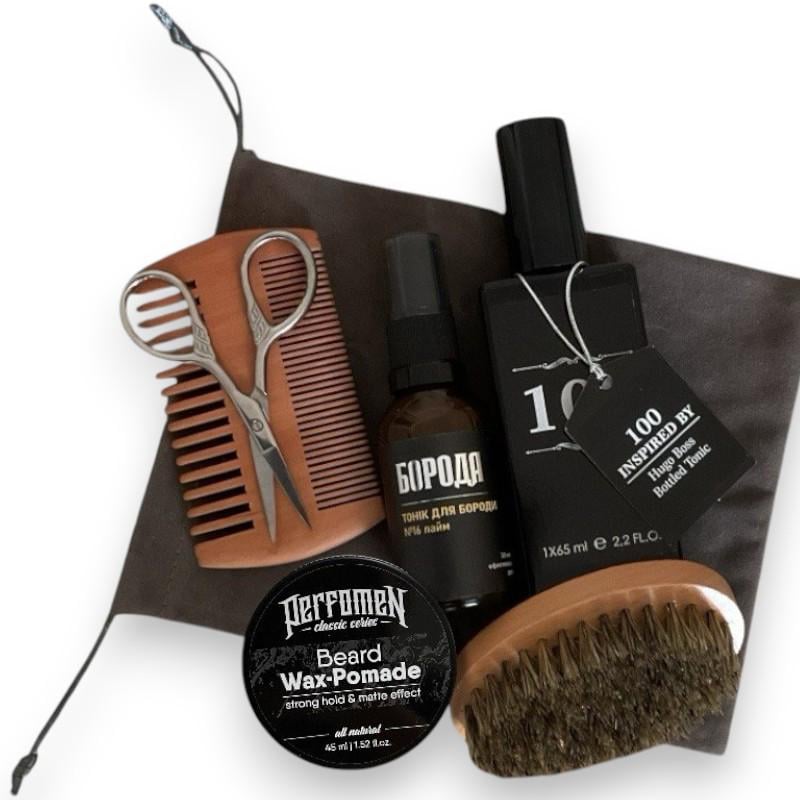 Мужской набор по уходу за бородой и телом
