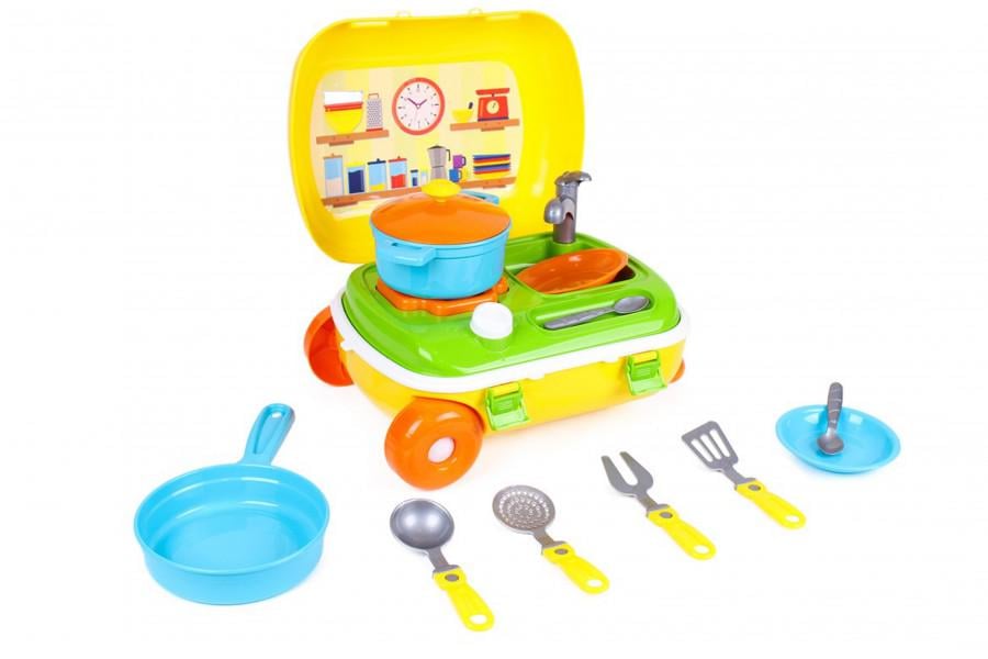 Набор игровой ТехноК Кухня с набором посуды (6078)