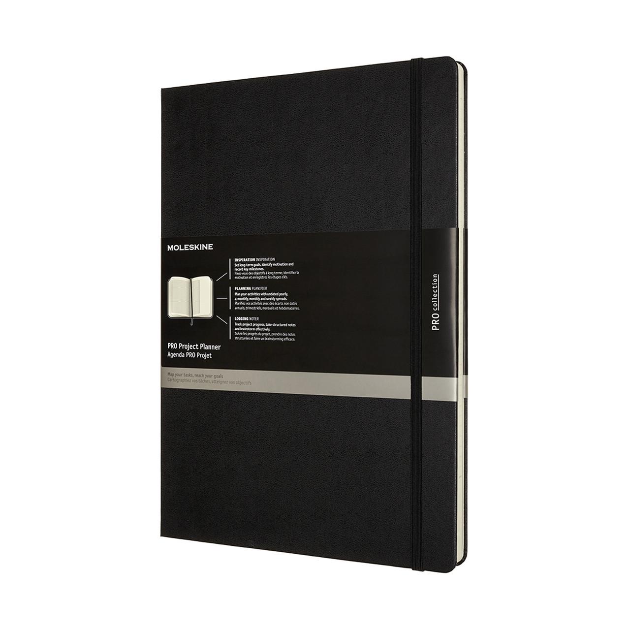Блокнот-планер проектів Moleskine PRO а4 21х29,7 см чорний (DHBPRO5YX) (8056420851380)