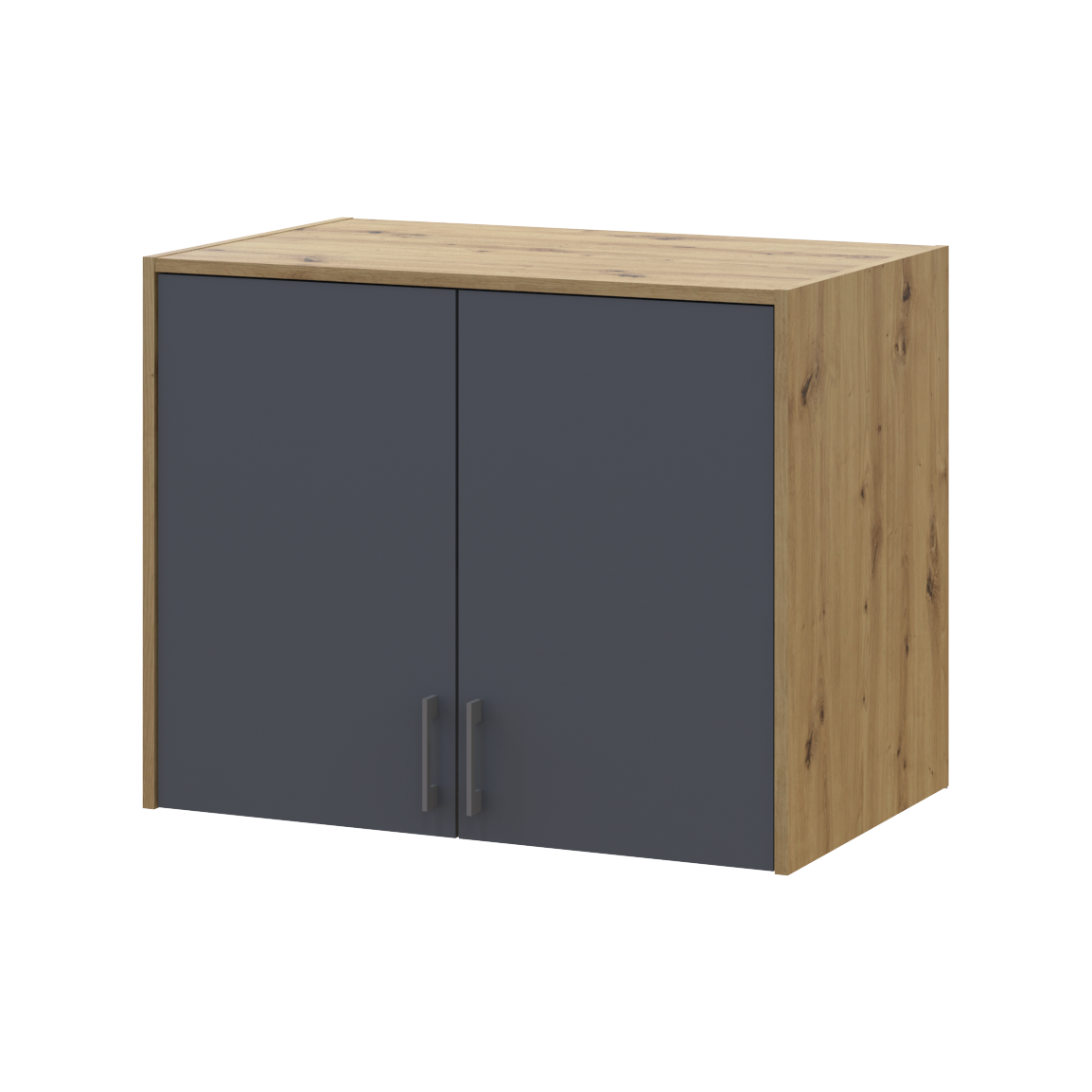 Антресоль висока Doros Ронді 2 ДСП 82х52х65 см Дуб Артізан/Графітовий (41516180) - фото 1 Антресоль висока Doros Ронді 2 ДСП 82х52х65 см Дуб Артізан/Графітовий (41516180) - фото 1