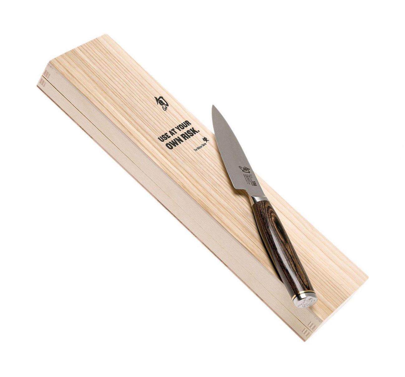 Нож кухонный KAI Shun Premier Tim Malzer для овощей 100 мм (TDM-1700) - фото 7 Нож кухонный KAI Shun Premier Tim Malzer для овощей 100 мм (TDM-1700) - фото 7