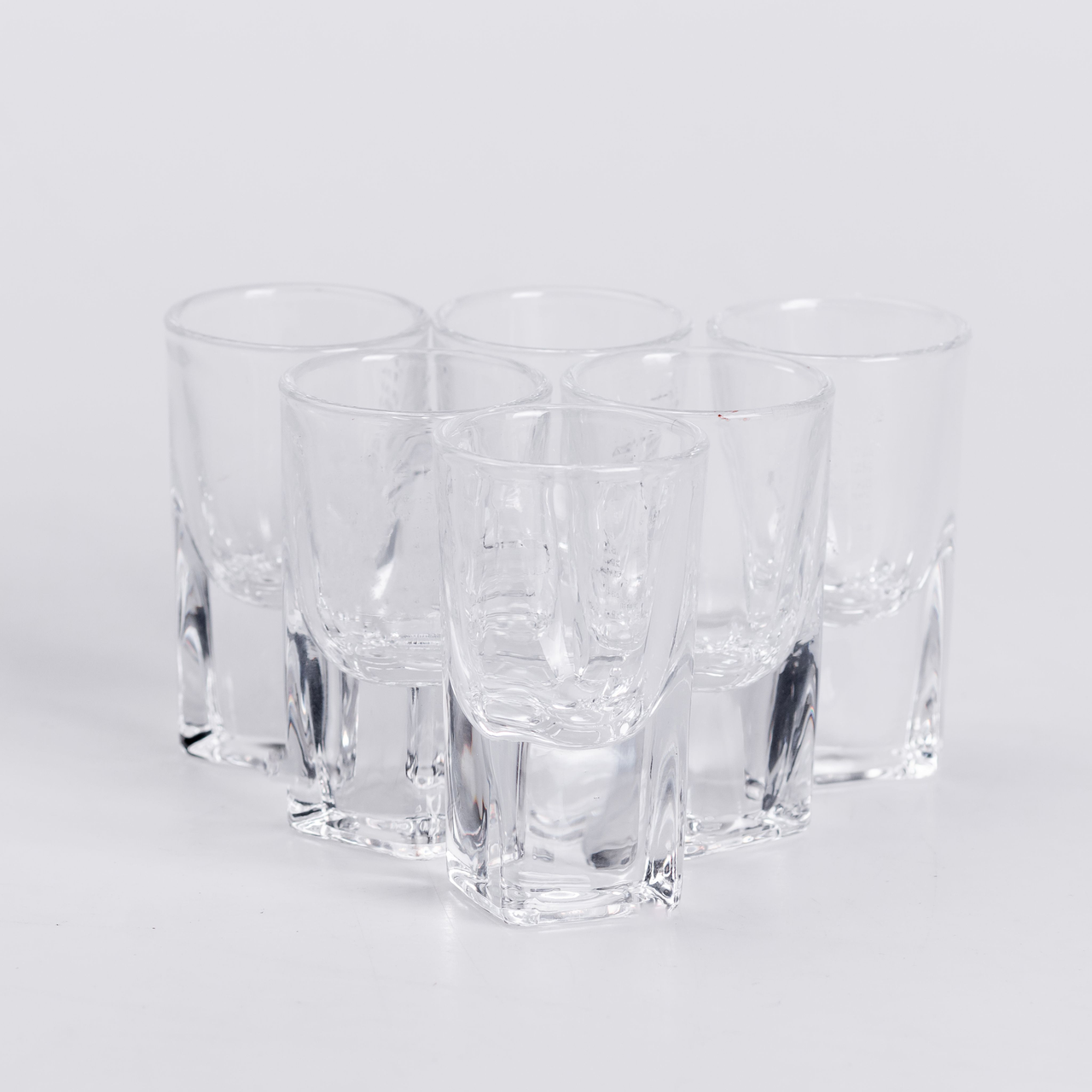 Набір стопок зі скла 6 шт. по 30 мл (HP-19-137) - фото 5 Набір стопок зі скла 6 шт. по 30 мл (HP-19-137) - фото 5