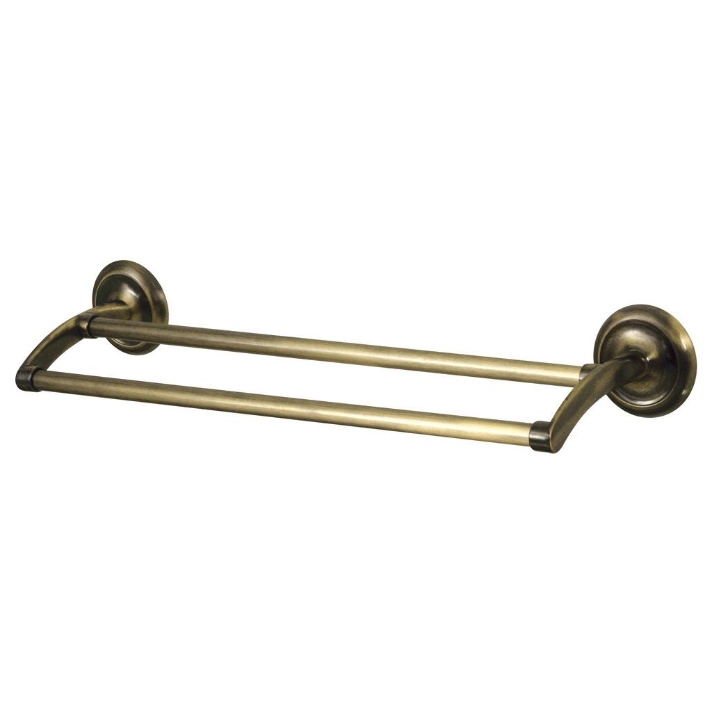 Тримач для рушників Bisk подвійний DECO A.B. Бронзовий (00411)