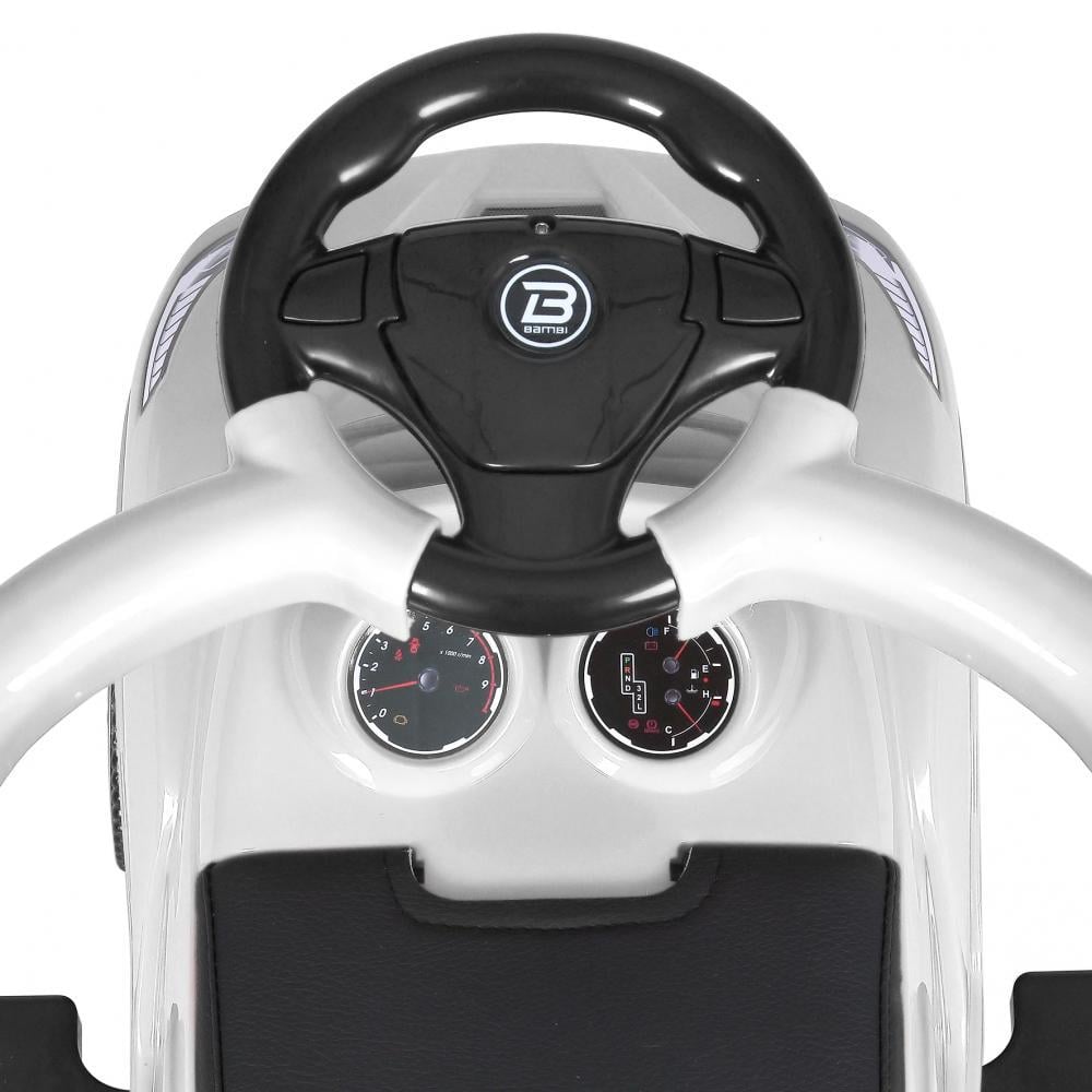 Детская каталка-толокар Bambi Racer M 5728L 2в1 Белый (24441677) - фото 2