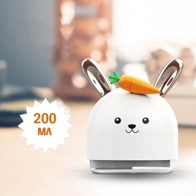 Зволожувач повітря з ліхтариком ProGaily Зайчик (NJ-006 white) - фото 3 Зволожувач повітря з ліхтариком ProGaily Зайчик (NJ-006 white) - фото 3