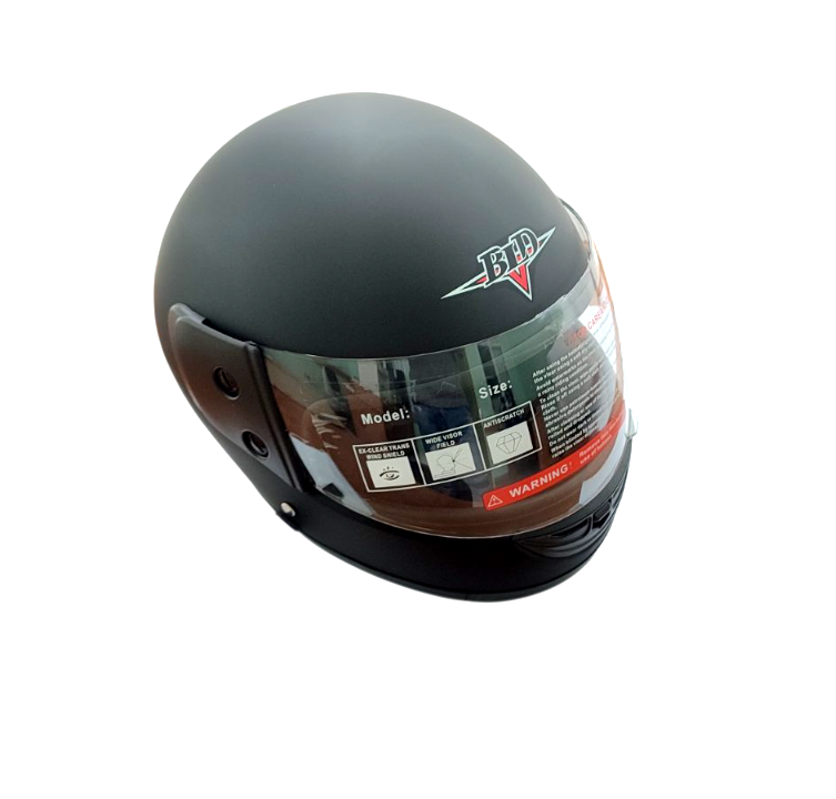 Шлем BLD закрытый интеграл матовый Черный (1514)