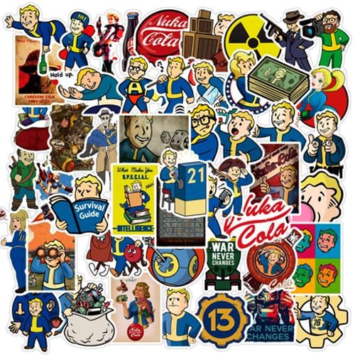 Набор наклеек Fallout 50 шт.