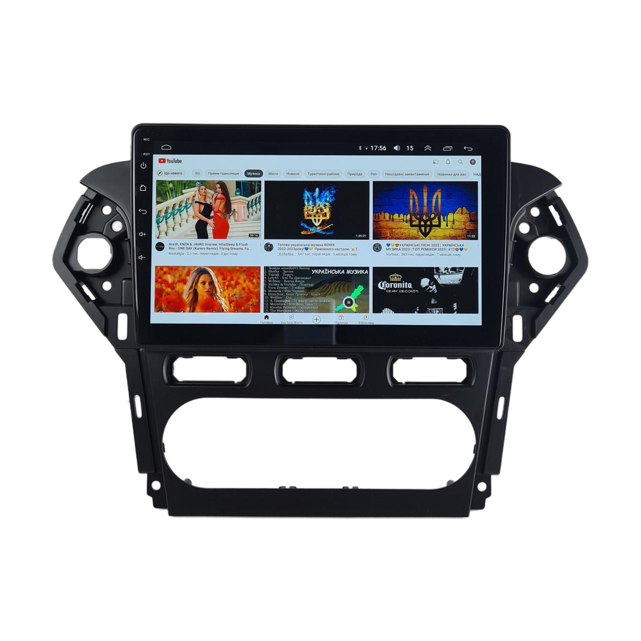 Автомагнитола для Ford Mondeo 4 2010-2014 4/64 Гб/8 ядер/XYAuto/4G/DSP/CarPlay/Android (М-ФМ4-10-М4)