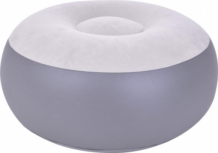 Кресло надувное AIR SOFA с пуфом для отдыха велюровое покрытие (D-2019090560) - фото 4