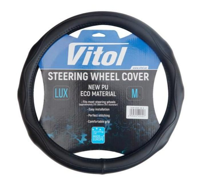 Чехол на руль VLOD-A2690 BK M Черный