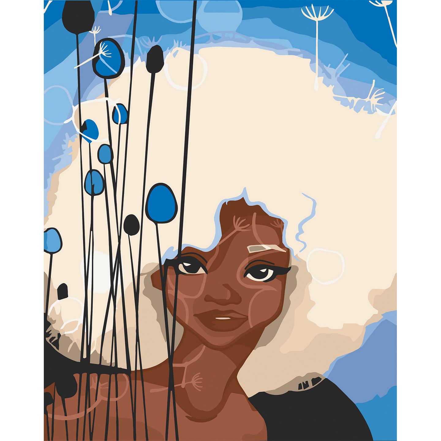 Картина по номерам ART CRAFT Нимфа одуванчик 40x50 см Разноцветный (PM-194-K-384)