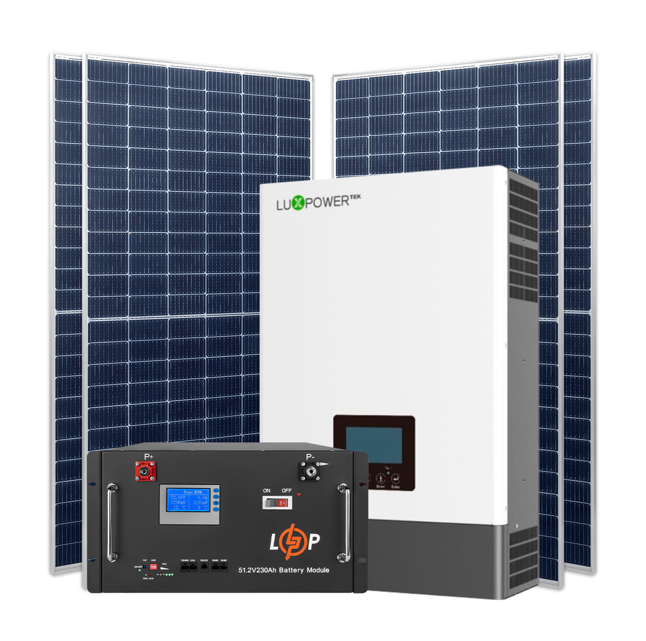 Комплект СЭС Премиум 6kW Luxpower АКБ 11,77kWh литий 230 Ah (2479154586)