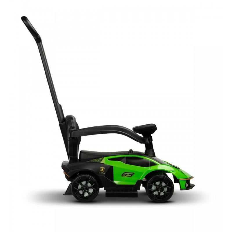 Машинка для катання Caretero Lamborghini Essenza з батьківською ручкою Green (390116) - фото 4