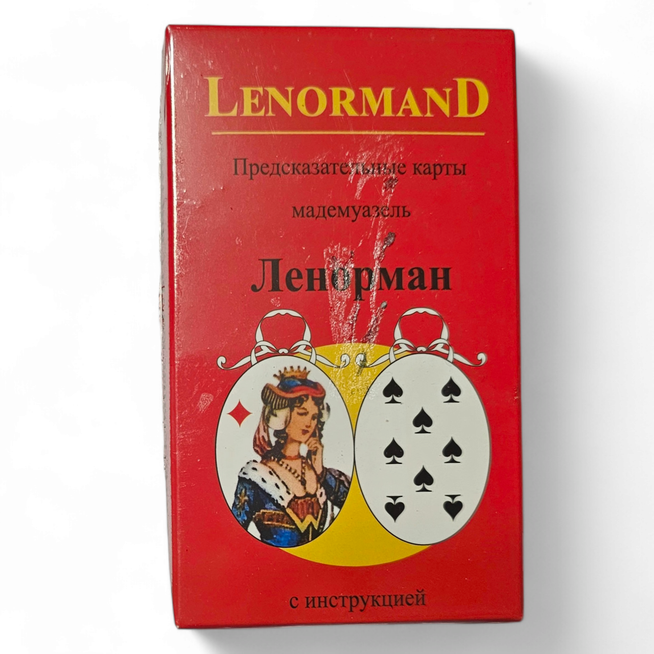 Карты предсказательные ТАРО Lenormand Мадемуазель Ленорман с инструкцией (2378005126)