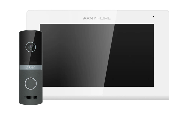 Комплект відеодомофона ARNY AVD-7423A White і AVP-NG230 2Мп Graphite (301982)