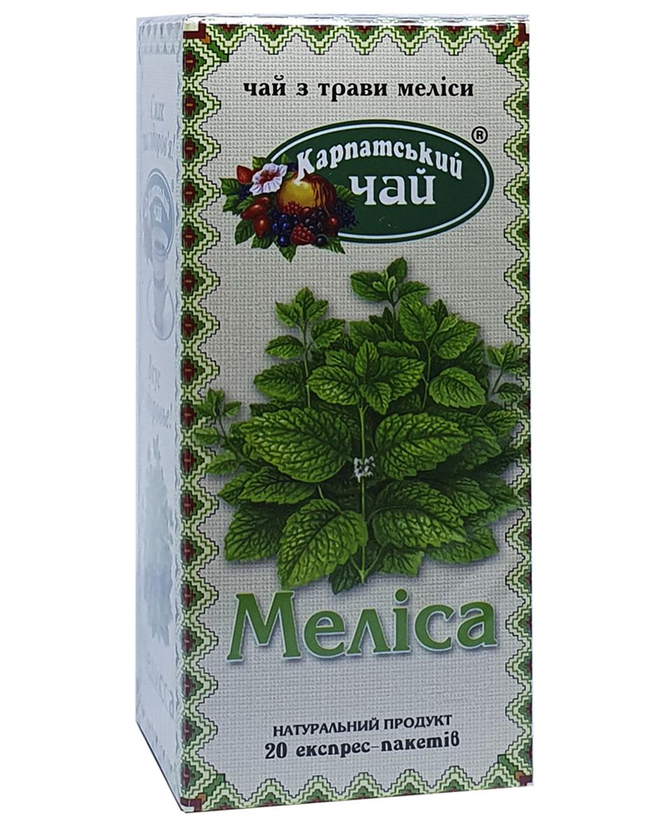 Чай карпатский Мелисса в пакетиках 20 шт. х 1 ч (969)