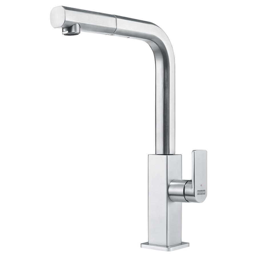 Смеситель для кухни Franke Mythos 115.0547.853 с видвижной лейкой Сатин (224289)