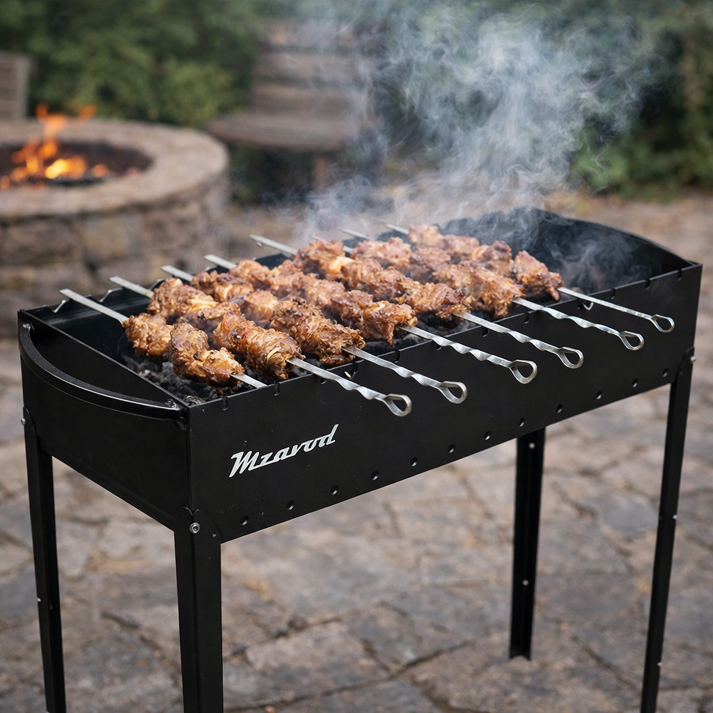 Мангал Jooki Еней на 12 шампурів 4 мм на ніжках