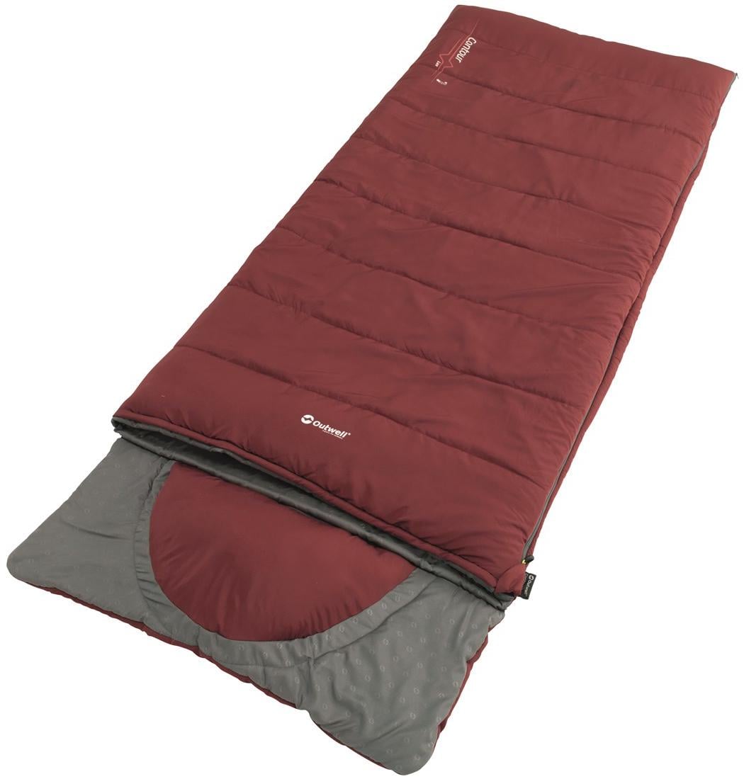 Спальный мешок Outwell Contour Lux Reversible/-3°C Red Right (230383)