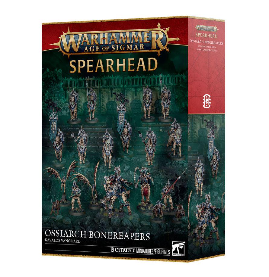 Набір мініатюр SPEARHEAD OSSIARCH BONEREAPERS KAVALOS VANGUARD (70-943)