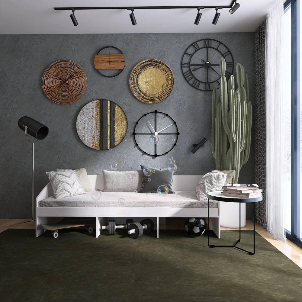 Кровать односпальная Эверест Комфорт 3 193х84х59 см Нимфея Альба без матраса - фото 4