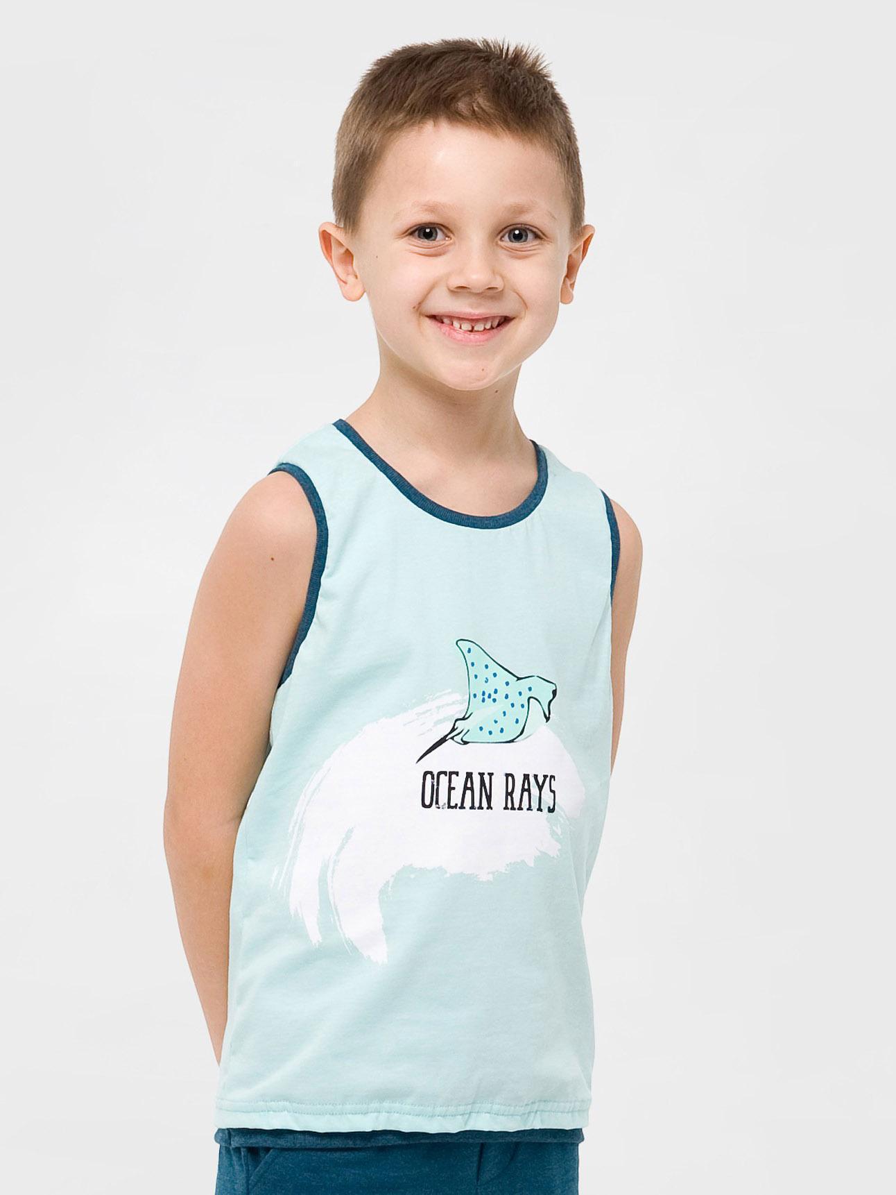 Майка Smil 116 см Голубой (110630)