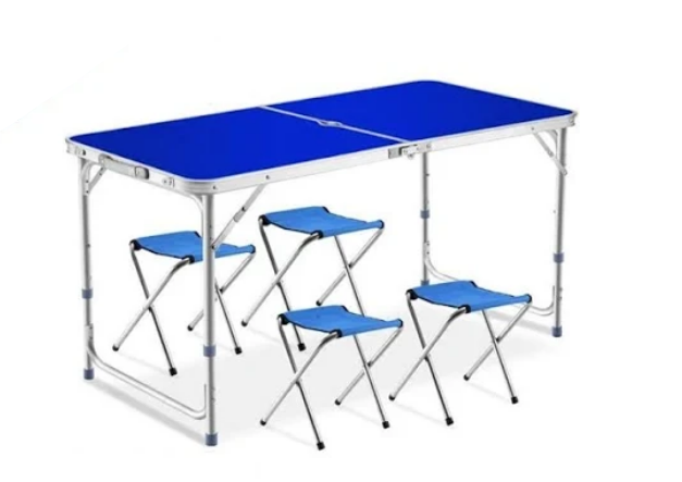 Стол туристический в чемодане со стульями 4 шт. (21724701)
