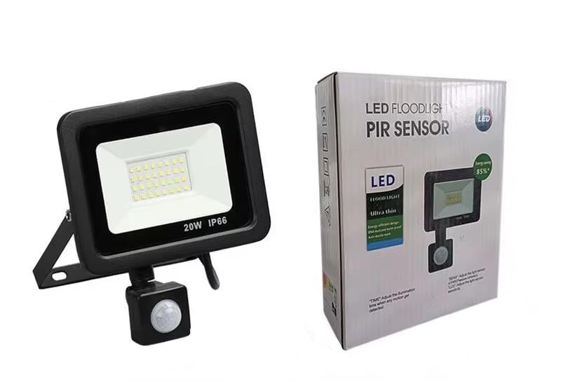 Прожектор Floodlight Led з датчиком руху sensor 20W 6000K IP66 (36121927)