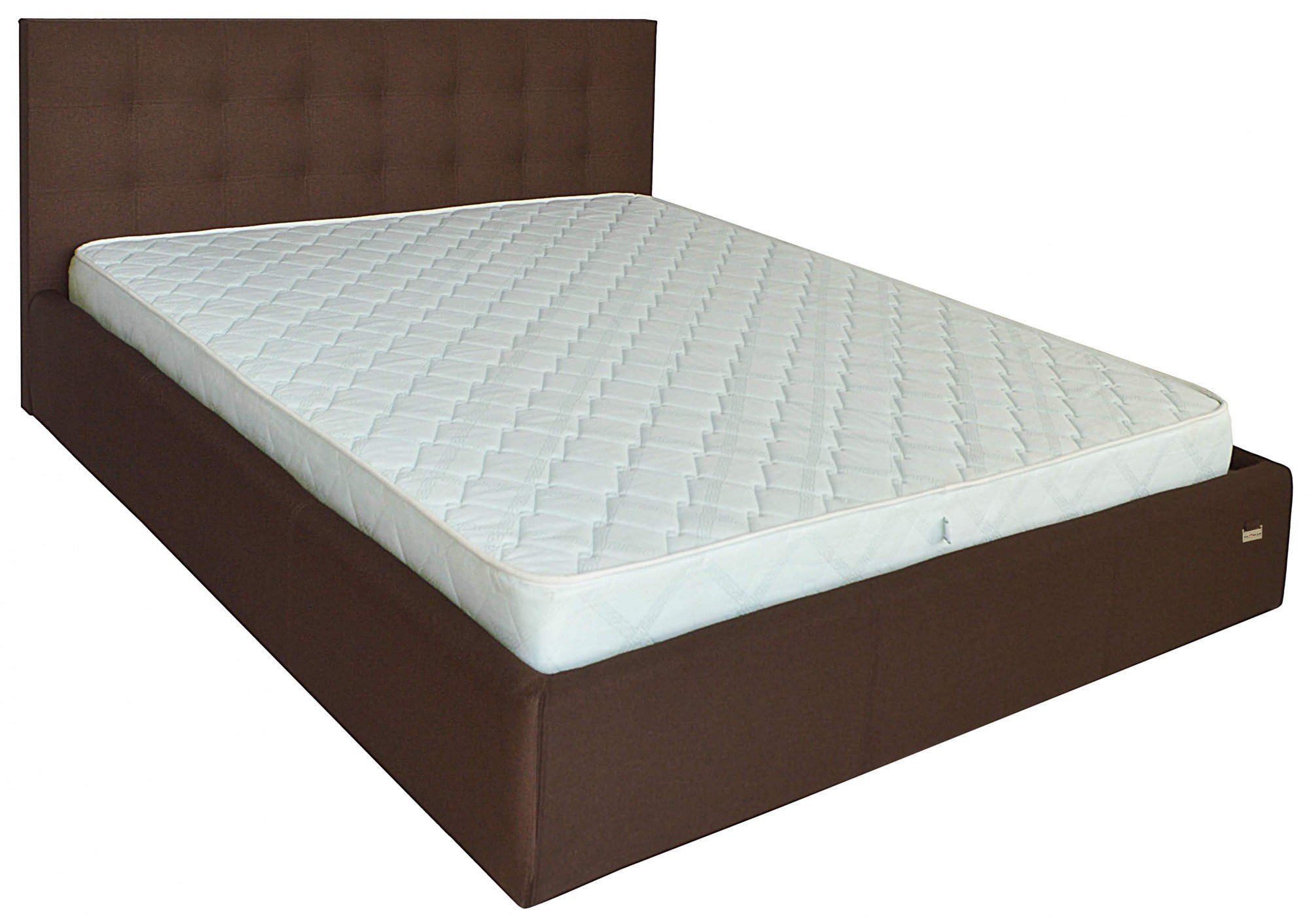 Кровать с подъемным механизмом Bristol Comfort Etna-027 120х200 см Коричневый