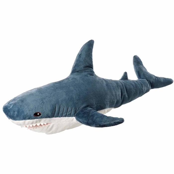 М’яка іграшка-подушка плюшева Акула-обіймашка 81 см (2541866548)