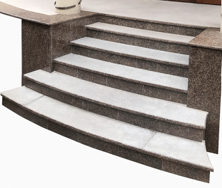 Сходи цілісні з граніту 1000х330х30 мм (25887459)