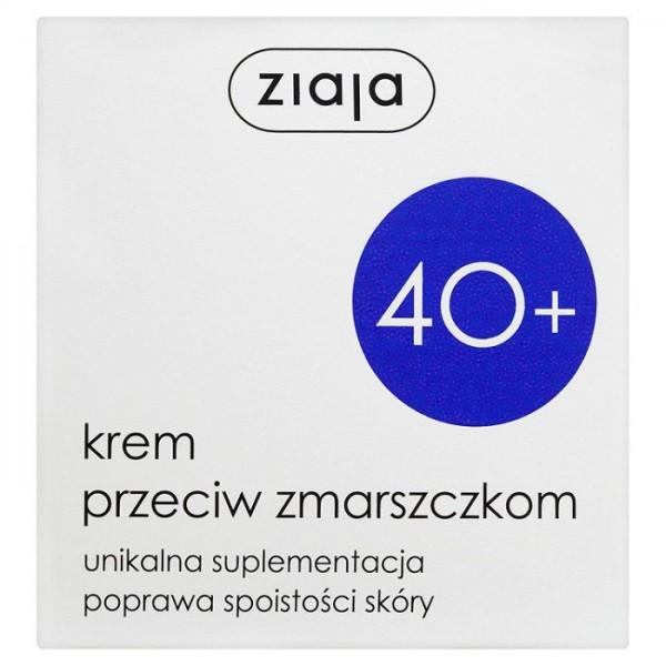 Крем зволожуючий Ziaja проти зморшок 40+ 50 мл (019459)