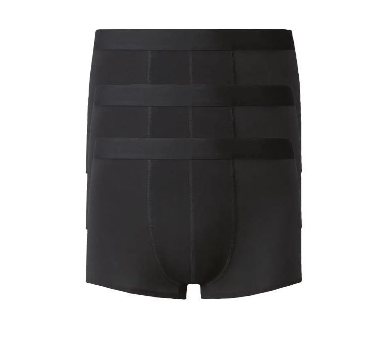 Набор мужских трусов боксеров Livergy LYCRA 3 шт. 4XL Черный (456454) Набор мужских трусов боксеров Livergy LYCRA 3 шт. 4XL Черный (456454)