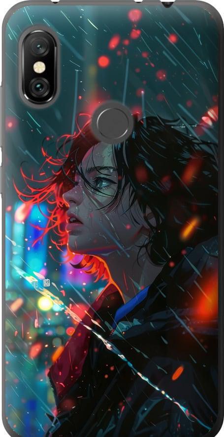 Чехол на Xiaomi Redmi Note 6 Pro Ночные огни (6096t-1551-42517) Чехол на Xiaomi Redmi Note 6 Pro Ночные огни (6096t-1551-42517)