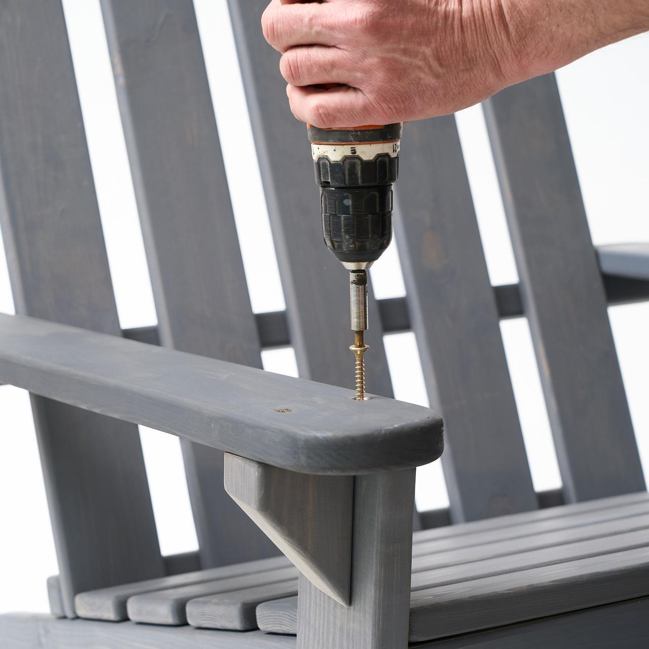 Кресло дачное деревянное складное из сосны Графит (2617580248) - фото 10 Кресло дачное деревянное складное из сосны Графит (2617580248) - фото 10