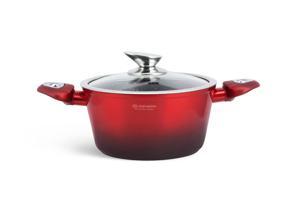 Набор кухонной посуды Edenberg 15 пр. с антипригарны покритием (EB-5619) - фото 7 Набор кухонной посуды Edenberg 15 пр. с антипригарны покритием (EB-5619) - фото 7