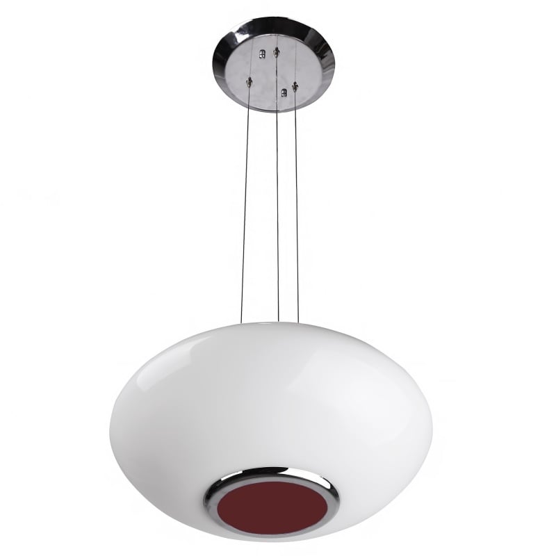 Люстра Brille BR-01 242S/3 E27 WH/RED (L113-009)