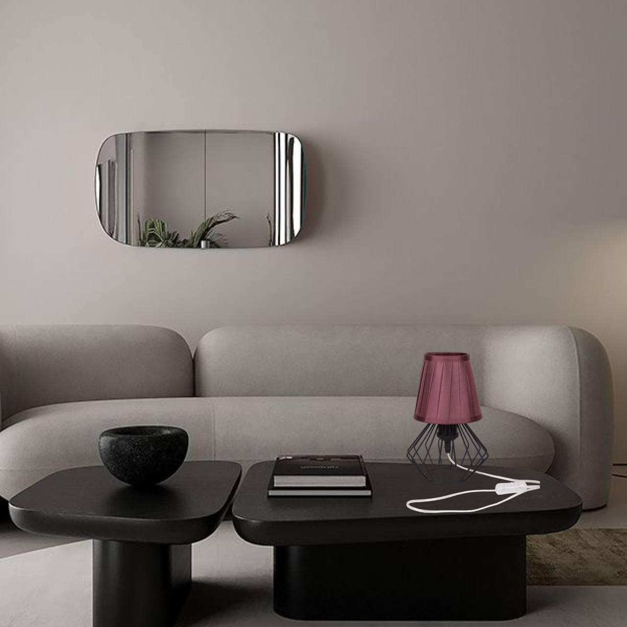 Лампа/нічник настільна з абажуром Коричневий (56-T108F02 BK+BR) - фото 2 Лампа/нічник настільна з абажуром Коричневий (56-T108F02 BK+BR) - фото 2