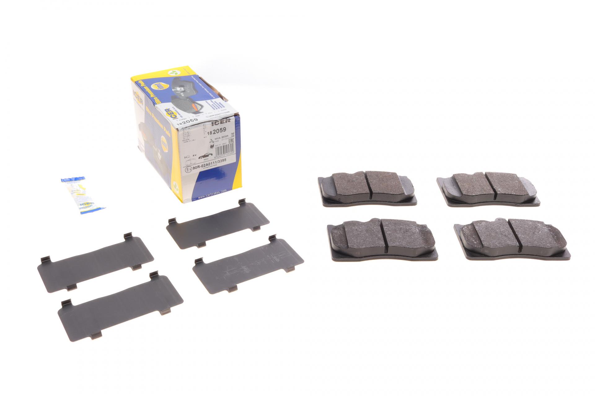 Колодки тормозные передние Lexus GS/IS II/III 05-//RC 14-/Toyota Crown 08-12