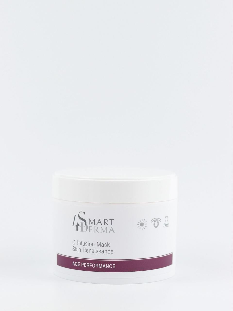 Маска-биомиметик восполняющая Smart4Derma Age Performance с витамином С 50 мл (1667961688)