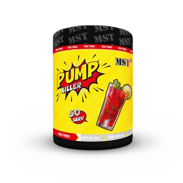 Комплекс предтренировочный MST Pump Killer Фруктовый пунш 550 г