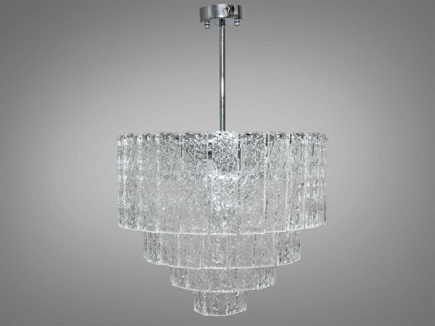 Люстра-подвес Diasha со стеклянными элементами Хром (816/500CH)