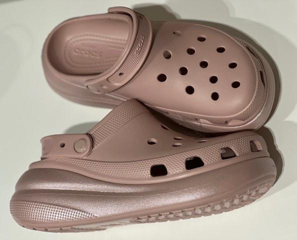 Сабо з блискучою підошвою Crocs Crush Shimmer р. W10/EUR 40-41 Pink Clay (12114623) - фото 9